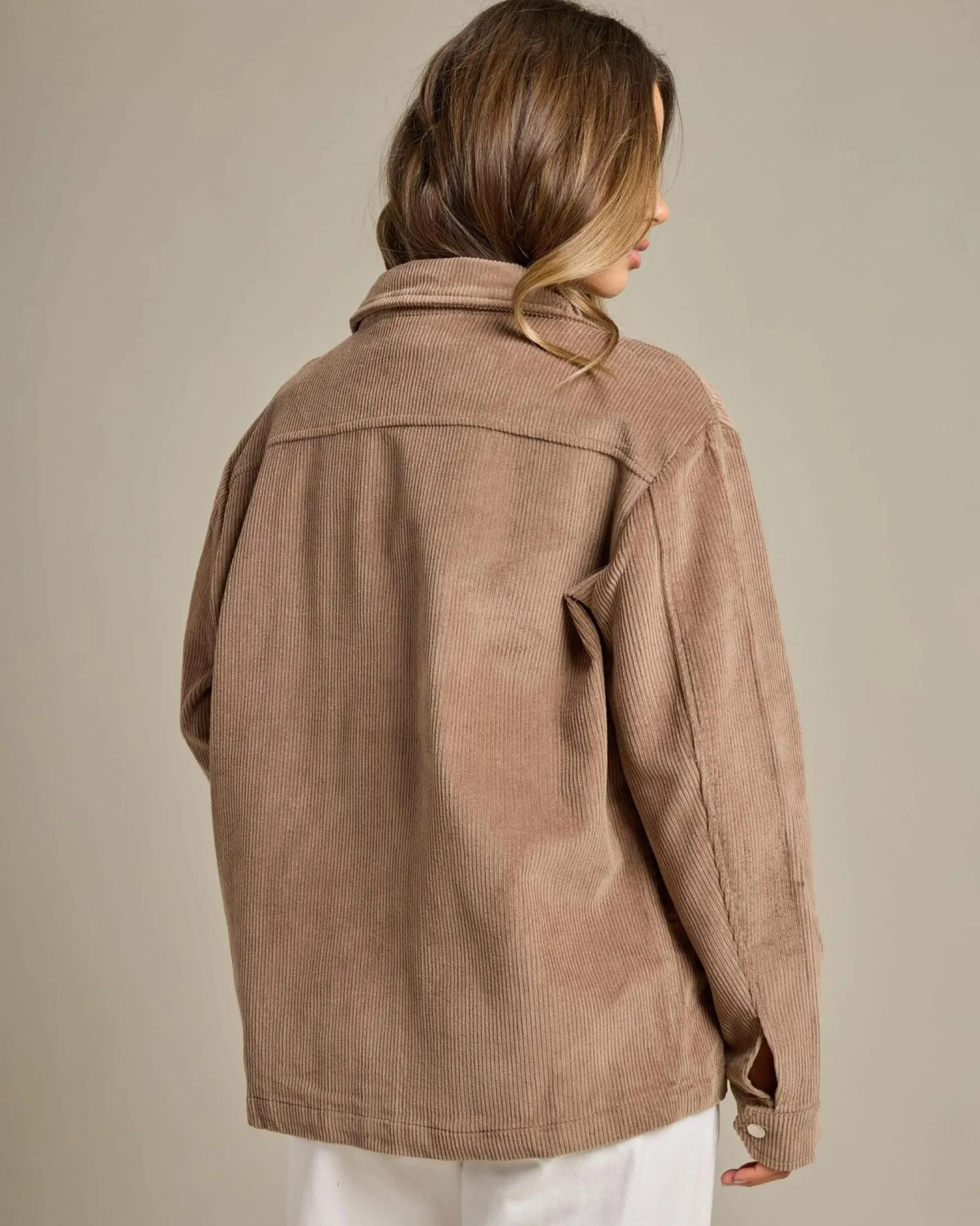 Mila Cord Shacket