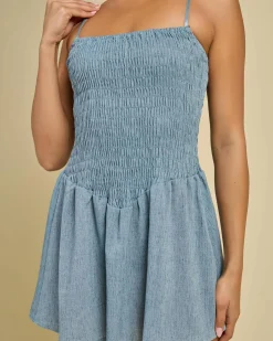 Mimi Smocked Mini Dress