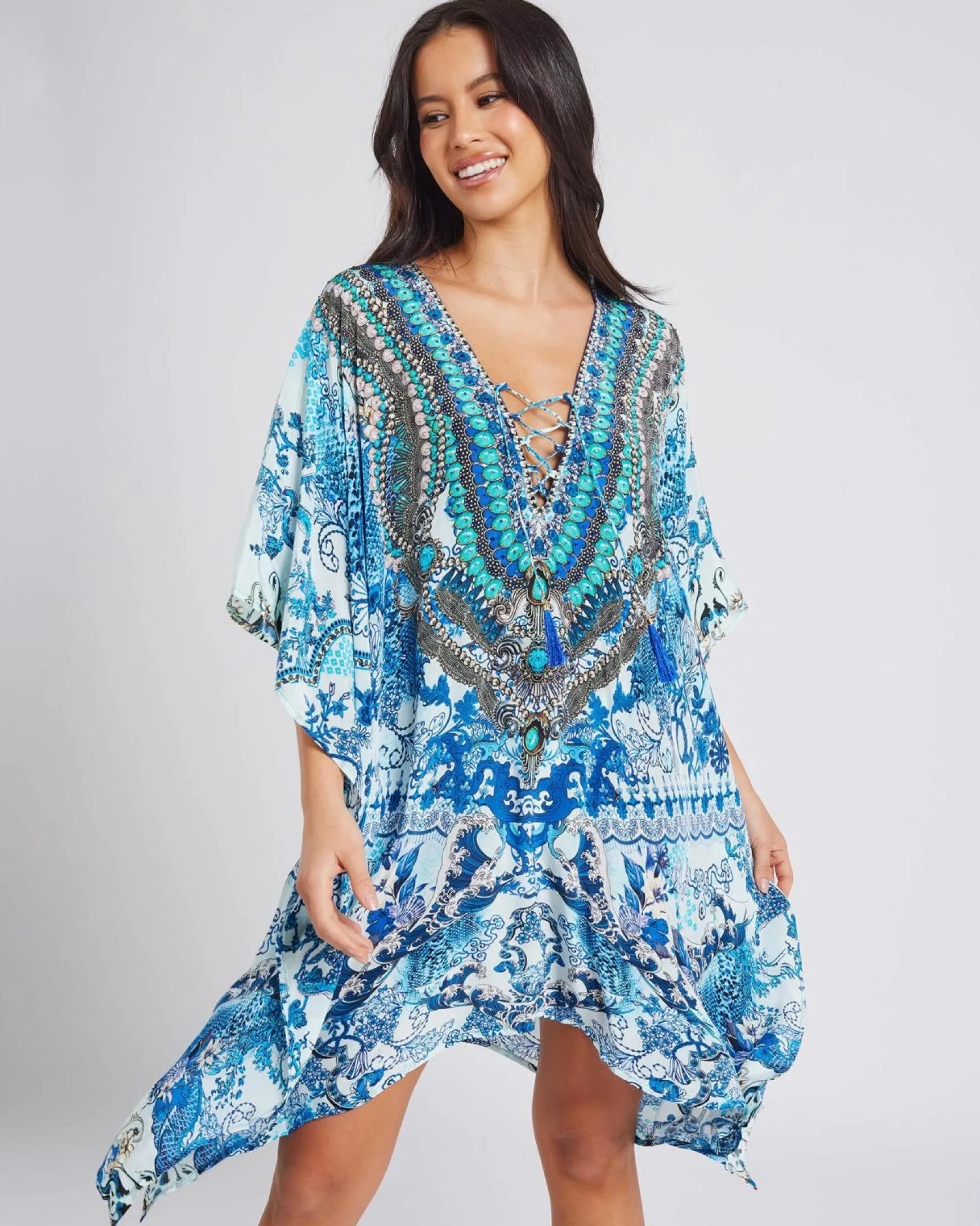 Mimosa Kaftan Cover Up