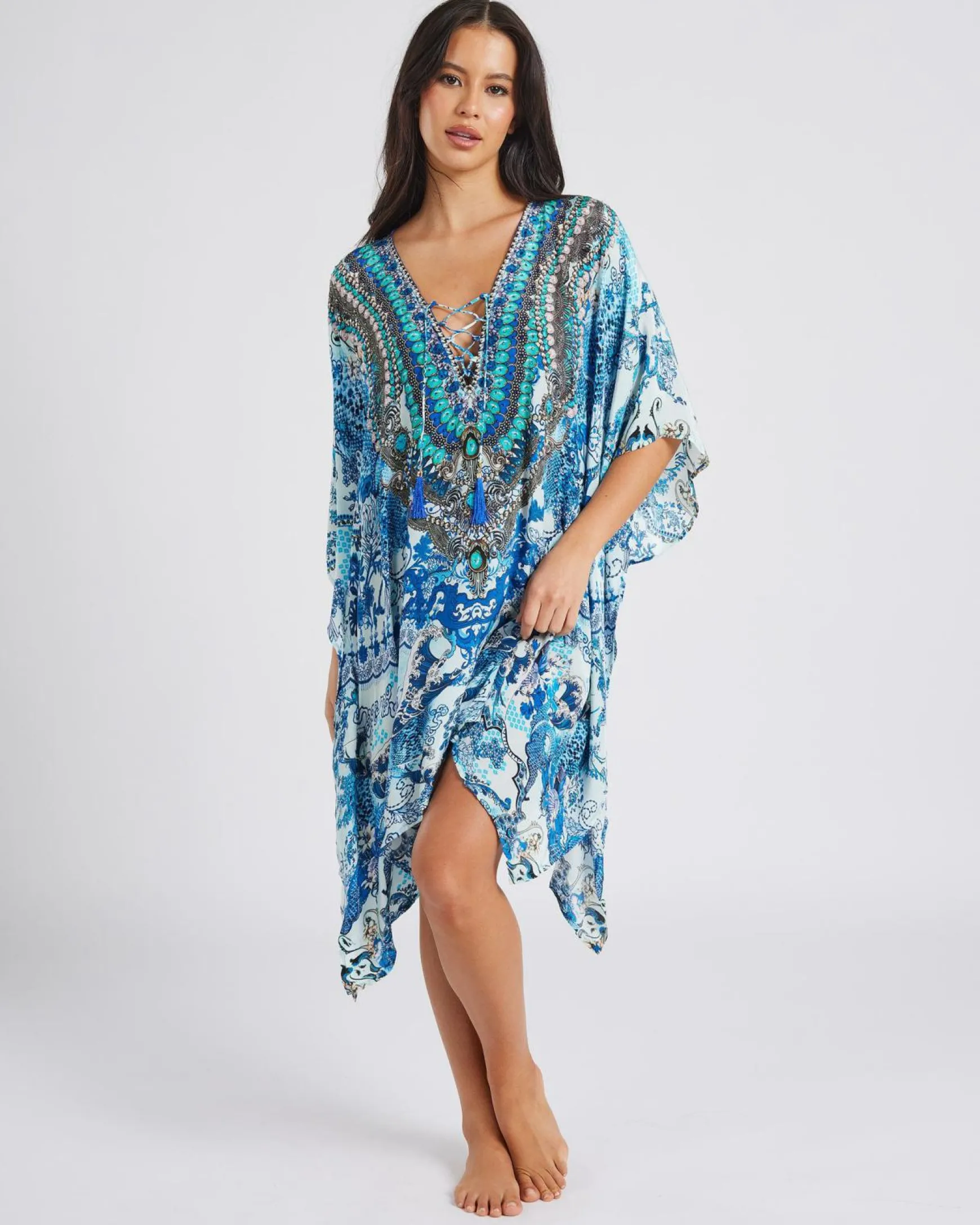 Mimosa Kaftan Cover Up