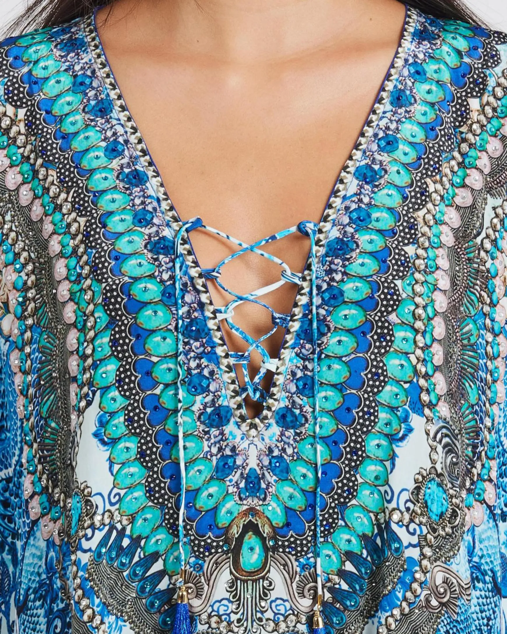 Mimosa Kaftan Cover Up