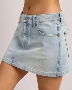 Mini Denim Skirt