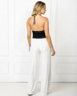 Misty Crochet Halter Top