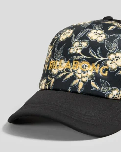 Moon Bloom Trucker Cap