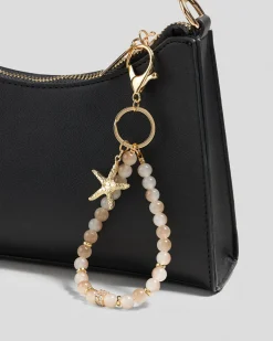 Moonstone Bag Charm