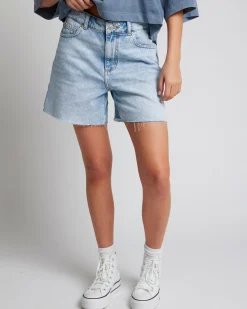 Morning Splendour Denim Shorts