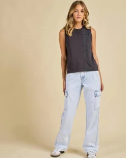 Moto-X Blocked Tank Top