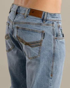 Muster Slim Straight Jeans