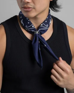 Navy Bandana