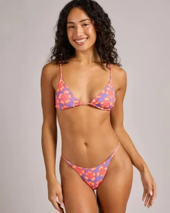 Neon Isles Sliding Triangle Bikini Top