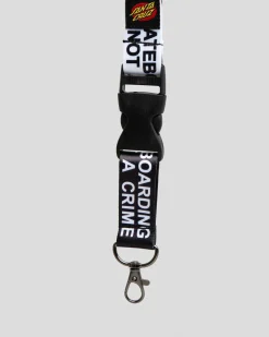 Not A Crime Lanyard