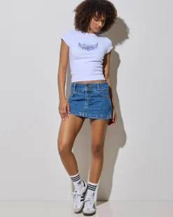 Not Your Angel Cap Sleeve T-Shirt