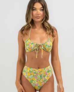 On The Bright Side Maui High Waisted Bikini Bottom