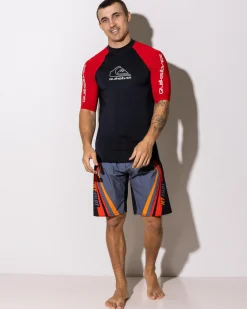 On Tour Short Sleeve Rash Vest