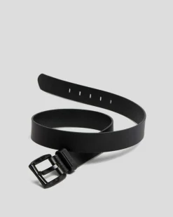 Onyx Leather Belt