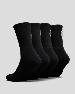 Opus Dot Crew Socks 4 Pack