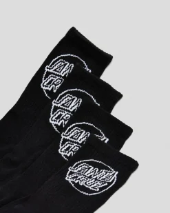 Opus Dot Crew Socks 4 Pack
