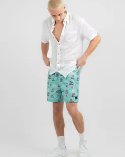 Organic Elastic Waist Shorts