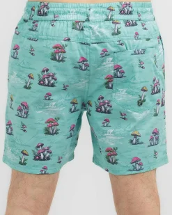 Organic Elastic Waist Shorts