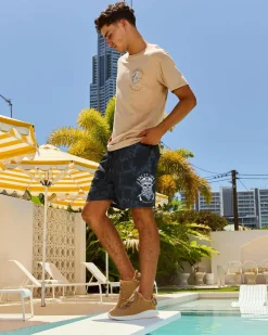 Overboard Elastic Waist Shorts