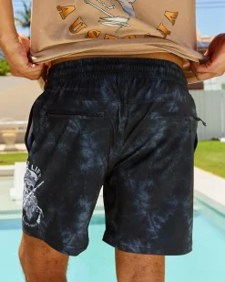 Overboard Elastic Waist Shorts