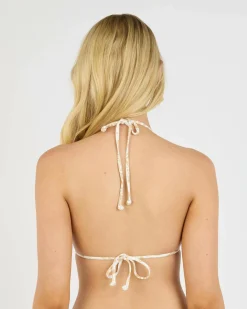 Palm Palm Tiki Sliding Triangle Bikini Top