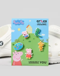 Peppa Pig Character Jibbitz 5 Pack