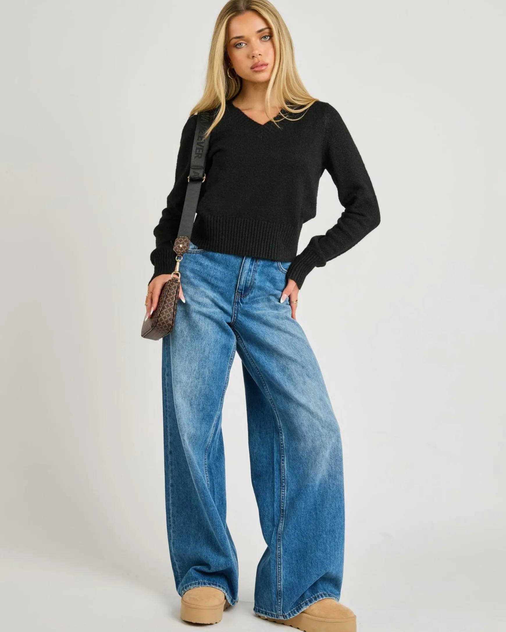 PhD V Neck Knit Jumper