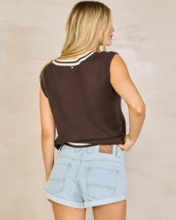 Pheonix Low Rise Denim Mini Shorts