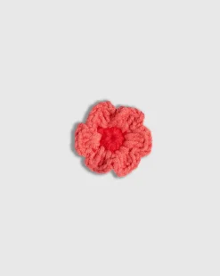Pink Crochet Flower Jibbitz