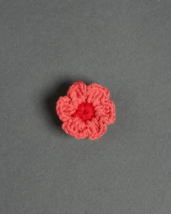 Pink Crochet Flower Jibbitz