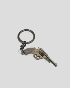 Pistol Gun Keyring