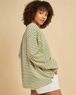 Poppi Stripe Long Sleeve Top