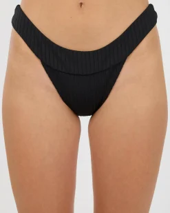 Premium High Leg Cheeky Bikini Bottom