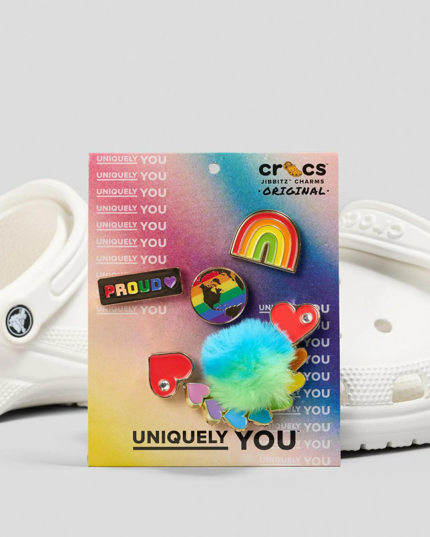 Pride Proud Jibbitz 5 Pack