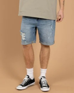 Qualify Denim Walk Shorts