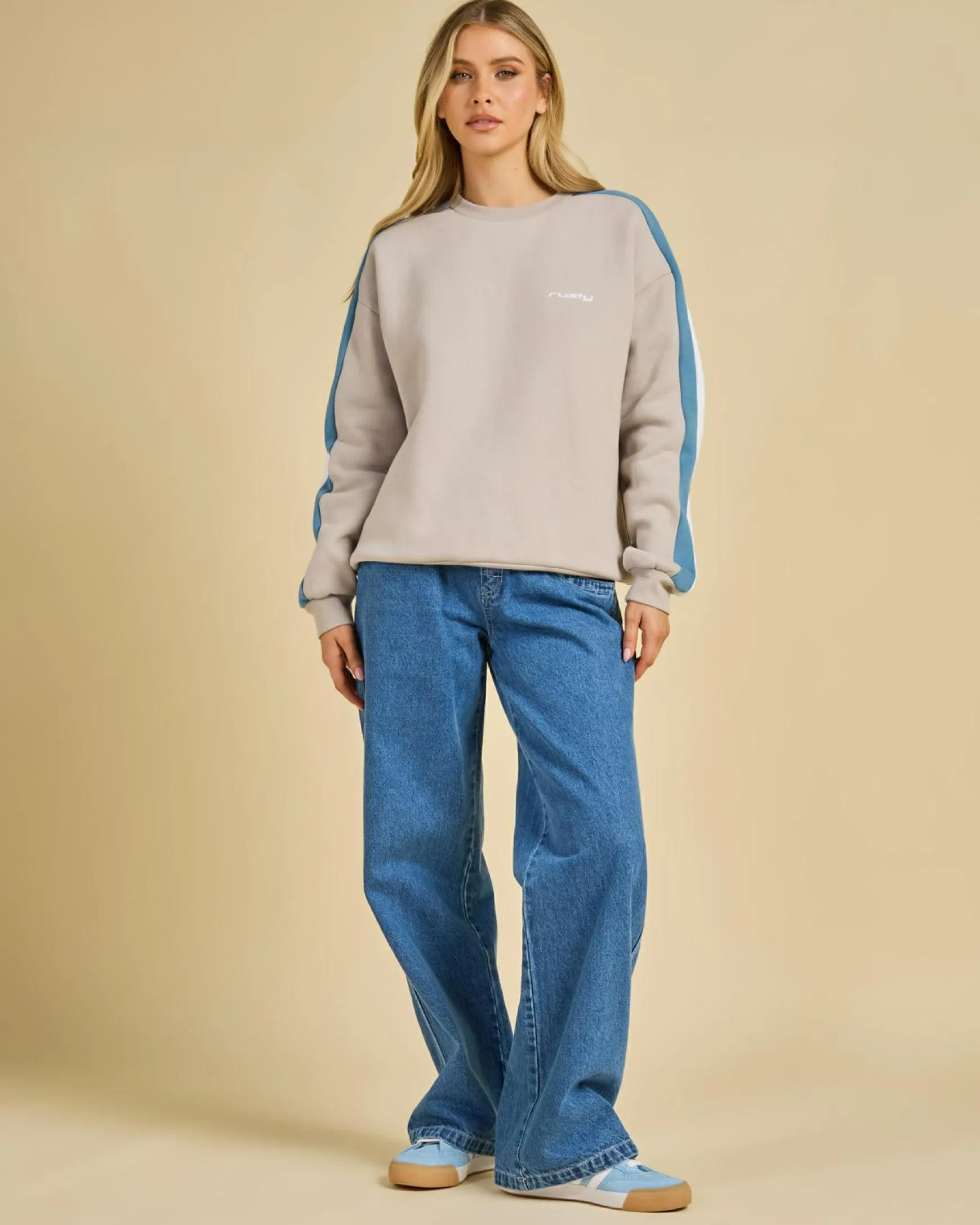 Racing Stripes 2.0 Crewneck Sweatshirt