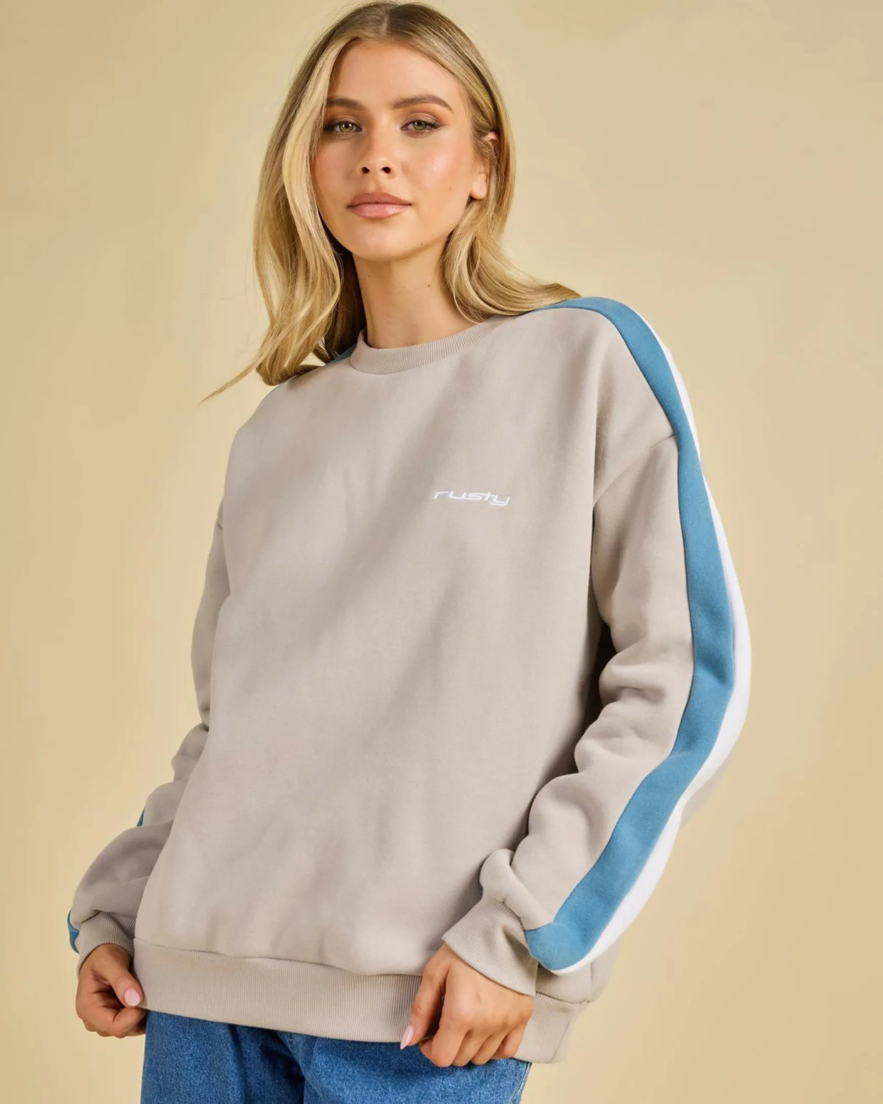 Racing Stripes 2.0 Crewneck Sweatshirt