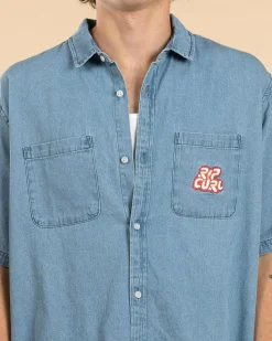 Raw Energy Denim Short Sleeve Shirt