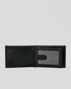 Raw Energy RFID Slim Leather Wallet