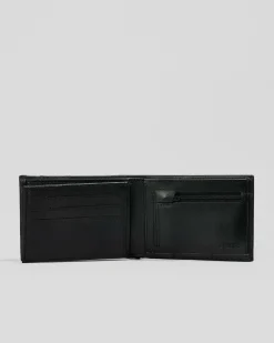 Raw Energy RFID Slim Leather Wallet