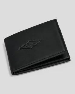 Raw Energy RFID Slim Leather Wallet