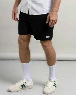 Refined Elastic Waist Shorts