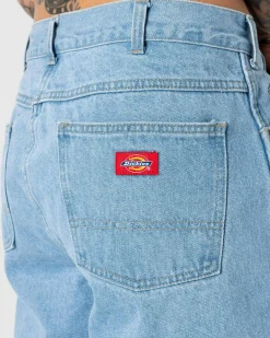 Relaxed Straight Fit Denim Jeans