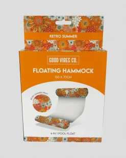 Retro Sun Floating Hammock