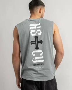 Rev Dual Curved Muscle Tank