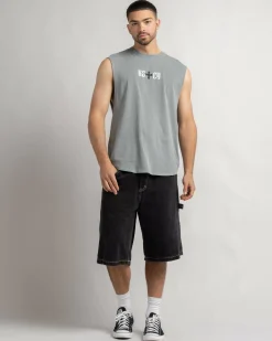 Rev Dual Curved Muscle Tank