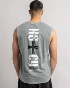 Rev Dual Curved Muscle Tank