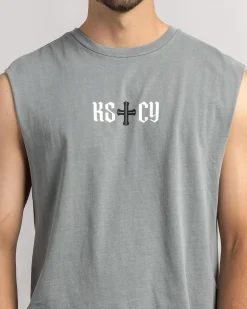 Rev Dual Curved Muscle Tank