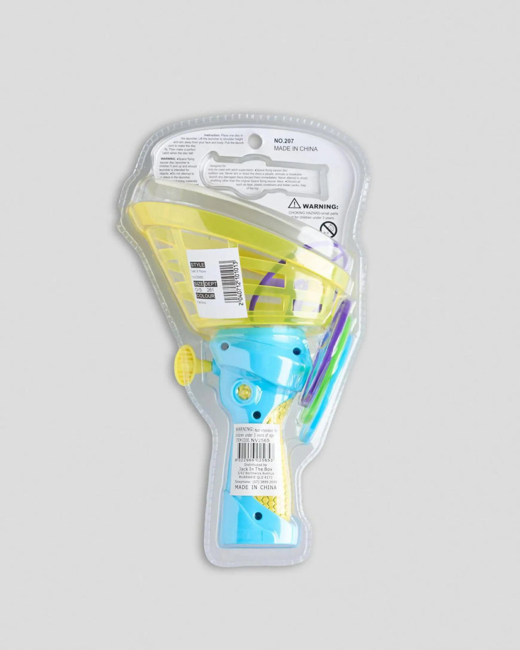 Rip Cord Flying Disc Toy